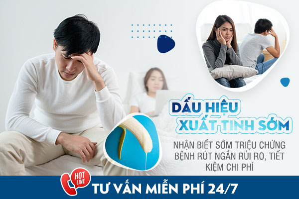 Dấu hiệu nhận biết xuất tinh sớm ở nam giới