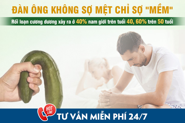 Nguyên nhân rối loạn cương dương là gì? Điều trị ở đâu uy tín tại Đắk Lắk?